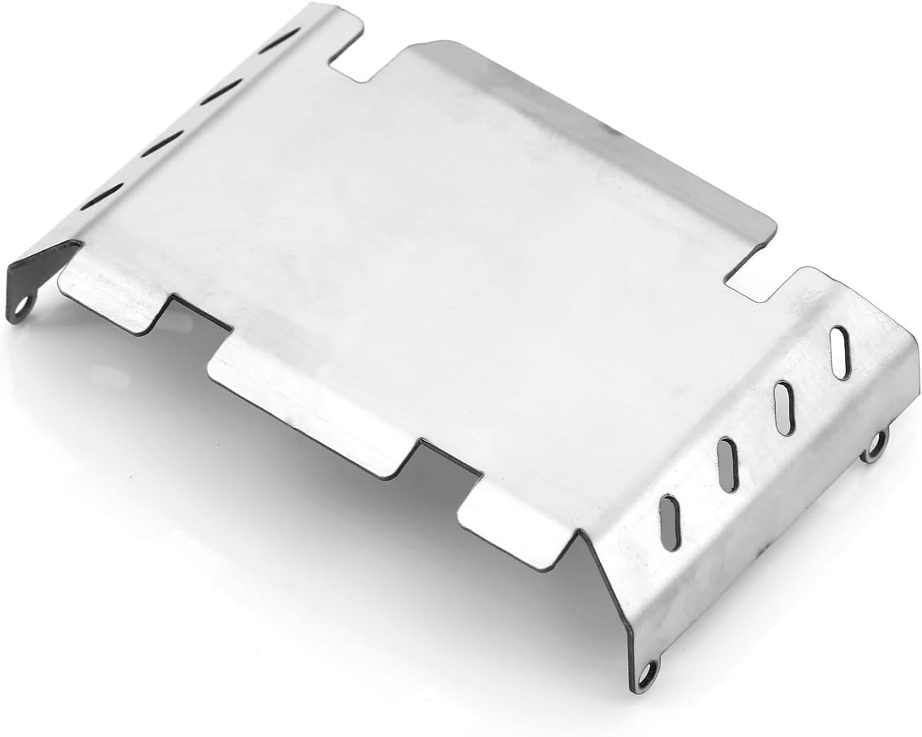 for FMS FCX10 Metal Stainless Steel Chassis Armor Guard Protection Protector Skid Plate 1/10 RC Car Upgrade Parts