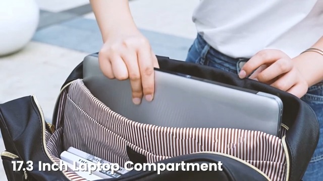 Amazon.com: Taygeer 17 Inch Laptop Bag for Women, Convertible Backpack Tote  Large Laptop Tote Bag for Women, Waterproof Leather Briefcase Backpack,  Professional Shoulder Computer Handbags for Work Office Business :  Electronics