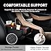 Car Armrest Storage Box for Mazda Cronos Xedos-6 Xedos-9 Eunos MS-8 AZ-1 Lantis Millenia, Center Console Organizer with Side Pocket, Ergonomic Memory Foam Armrest Cushion, Car Elbow Support Pad