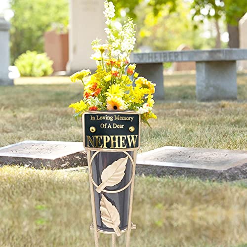 Grave Vases with Spike Grave Ornaments - Image 2