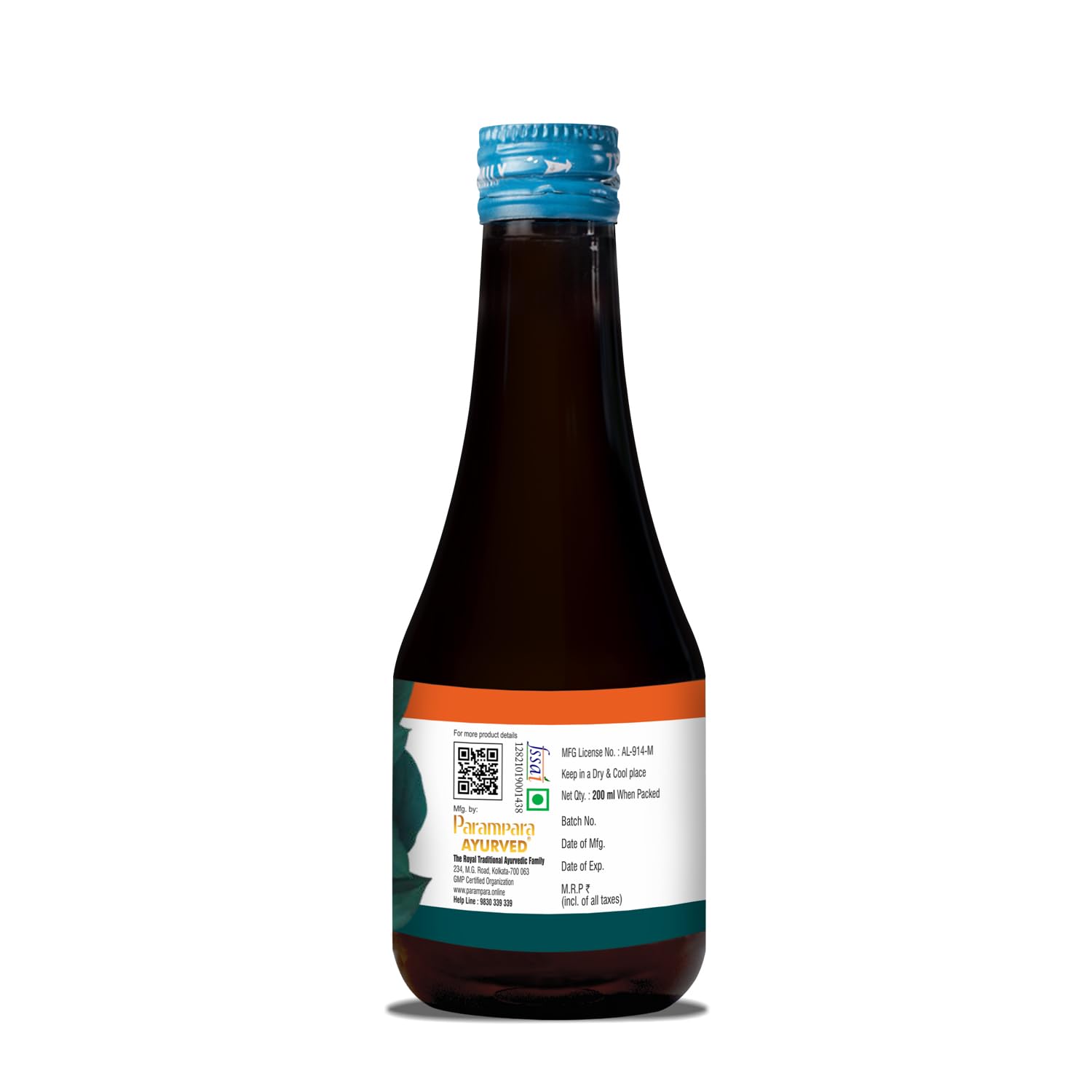 Parampara Ayurved Kulekhara Tonic Natural Iron Blood Hemoglobin Booster Herbal Supplement 200ml — Amazon image 3