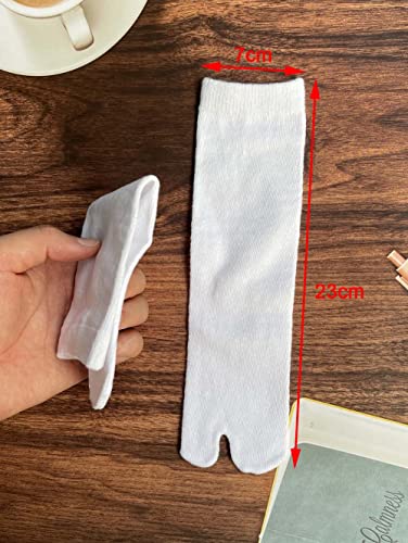 2 Pairs Cotton V Two Big Toe Tabi Flip Flops Socks for Kids Boys Girls 3-8 Years2