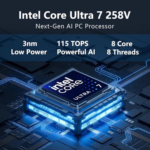Image of HP OmniBook 7 17.3 inch Touchscreen Next Gen AI PC, Ultra 7 258V (Up to 4.8GHz), 32GB Onboard RAM, 2TB SSD, Intel AI Boost NPU (47 Tops), All-Day Battery Life, Wi-Fi 7, Win11 Pro, Bundle with PCO Cooler