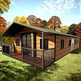 Prefab Tiny Home for Sale, Modern 20ft &40ft Expandable Container Tiny House to Live in for Adults Prefabricated Mobile Houses with 2 3 4 Bedrooms and Full Bathroom Kitchen Folding Home