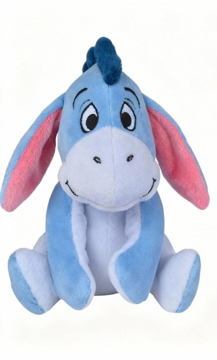 Whitehouse Leisure Winnie the Pooh Plush Toys Pack of 3 Winnie the Pooh + Tiger + Eeyore Cuddly Toy 18 cm (Eeyore) - Image 2
