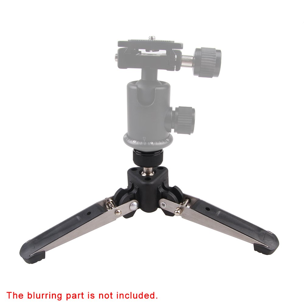 Andoer Support Universel à Trois Pieds pour Appareil Photo Reflex numérique avec Filetage 3/8"