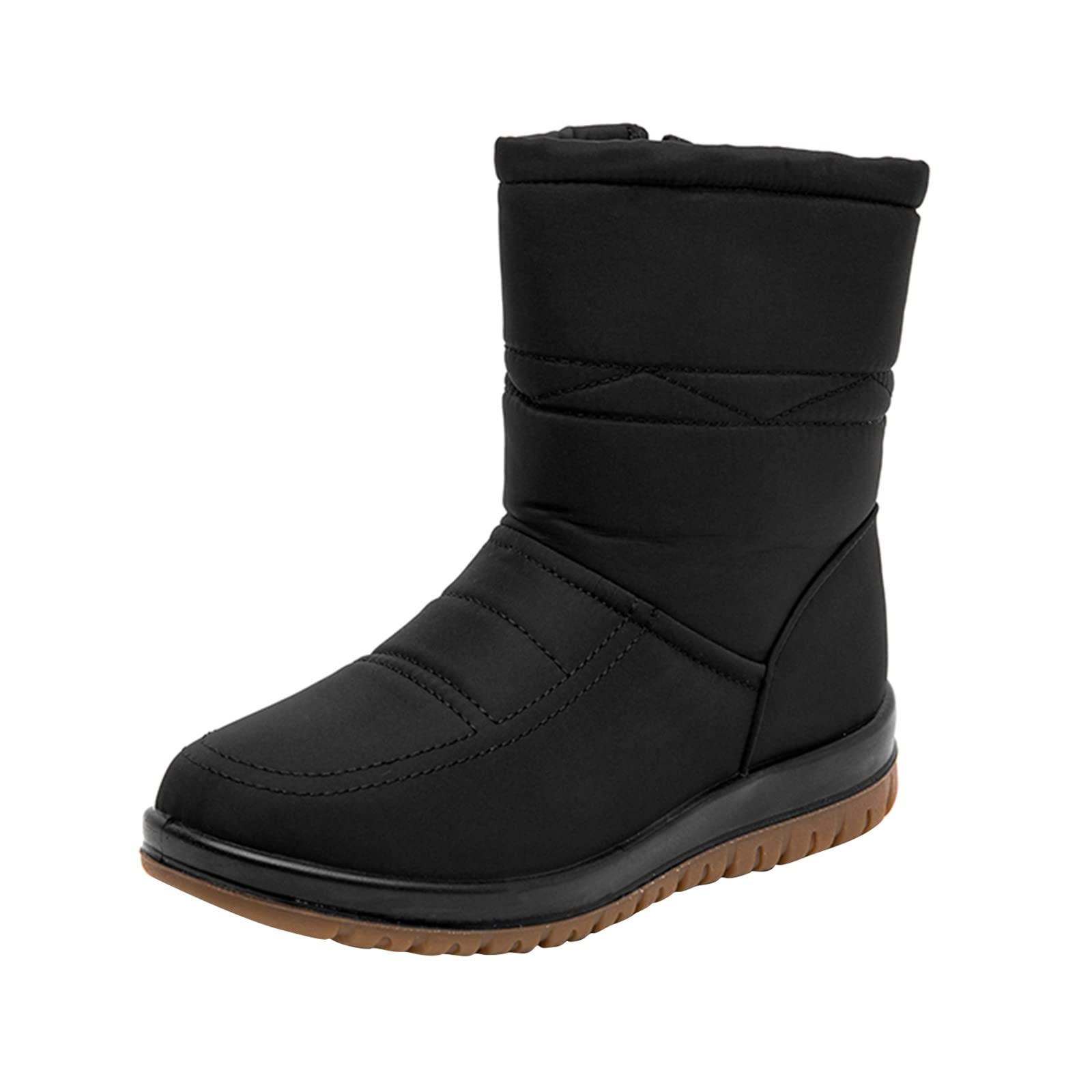 Womens Snow Boots Wide Width Womens Outdoor Boots Snow Shoes for Women Womens Winter Boots Waterproof Insulated Platform Boots Prime Deals October 11-12 Women'snow Waterproof Boots