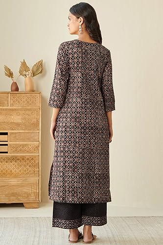 Image of ANNI DESIGNER Women Kurta with Palazzo & Dupatta