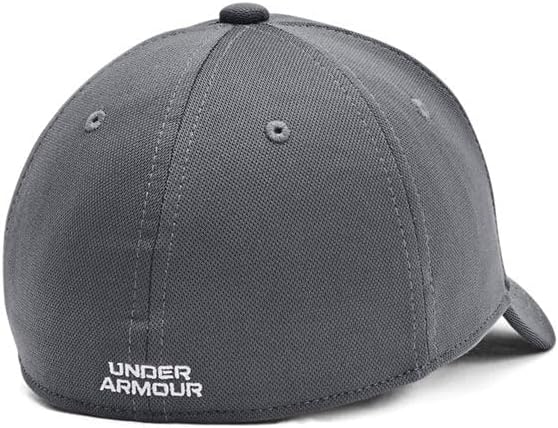 Under Armour - Boys Baseball Blitzing Hat, Color Pitch Gray (012), Size: Medium/Large
