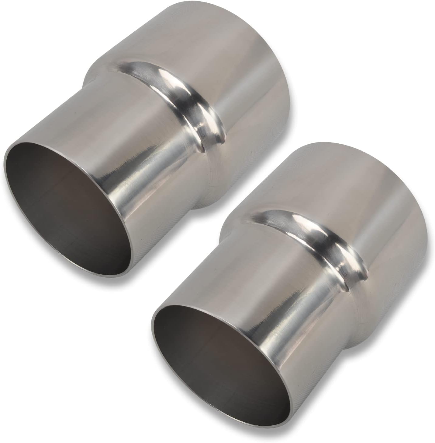 8SC82 Exhaust Pipe Reducer Component Adapter 2.5 Inch OD to 3 Inch ID 4