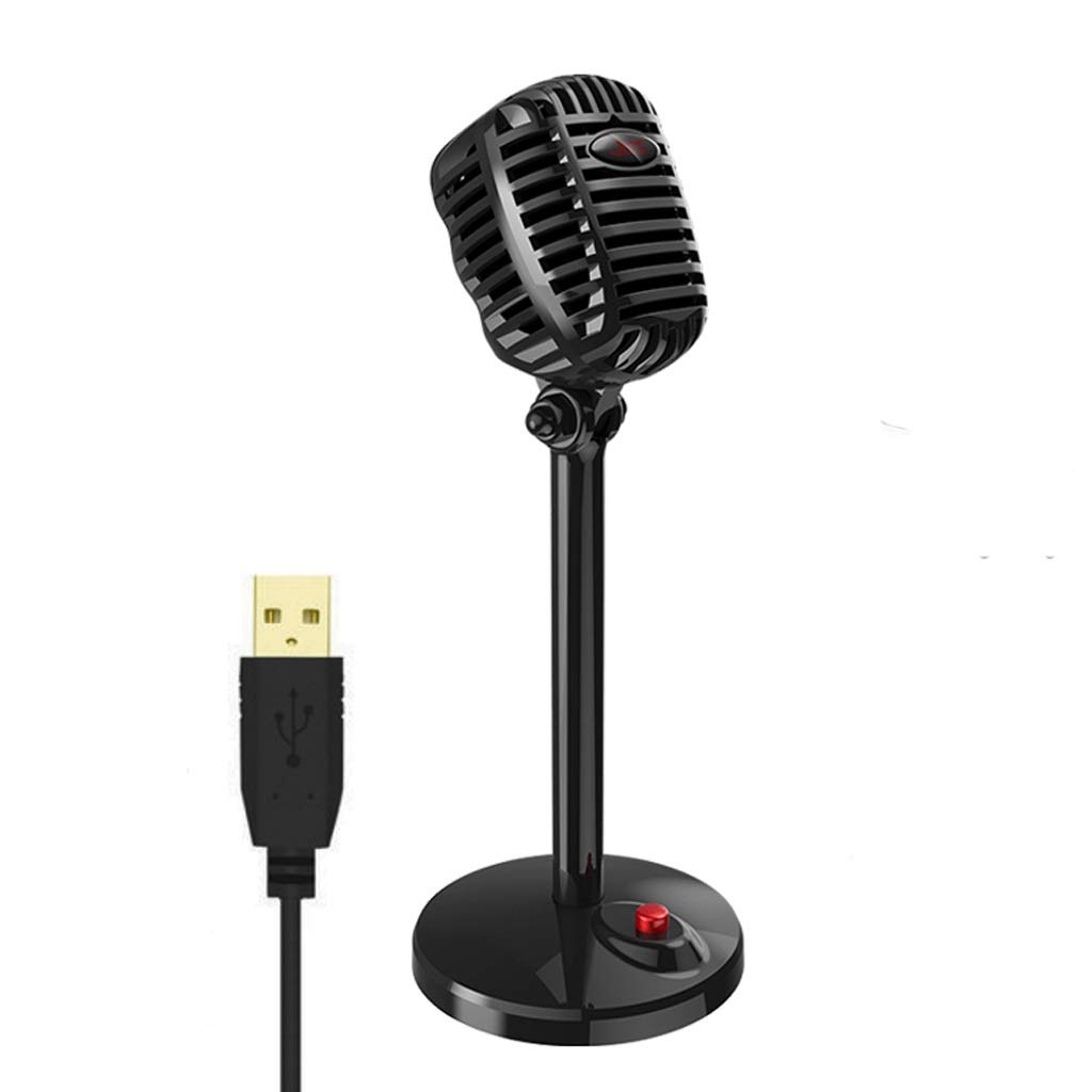 Microphone de table vintage pour vos sessions de streaming sur PC