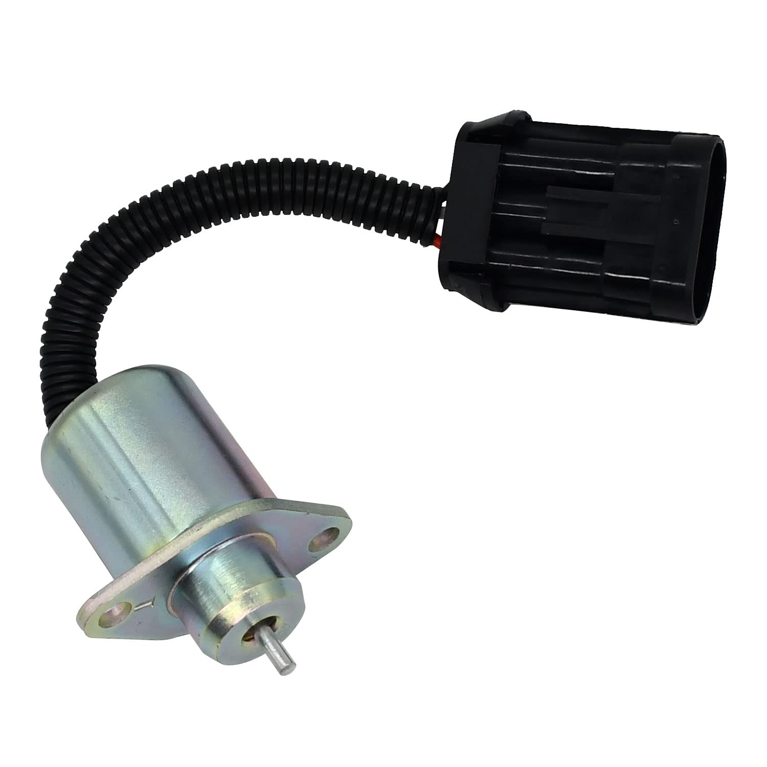 None-branded Válvula Solenoide de Corte de Combustible 12V 463-553-S70-S100 6670602 para Cargador de Dirección Deslizante Bobca t 463 553 S70 S100 Pin Plano