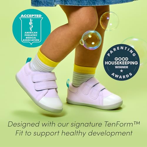 Image of Ten Little First Walker Baby Shoes & Toddler Shoes for Boys & Girls - Lightweight, Breathable Cotton Baby Walking Shoes - Non-Slip, Wide-Feet Walking Shoes for Babies