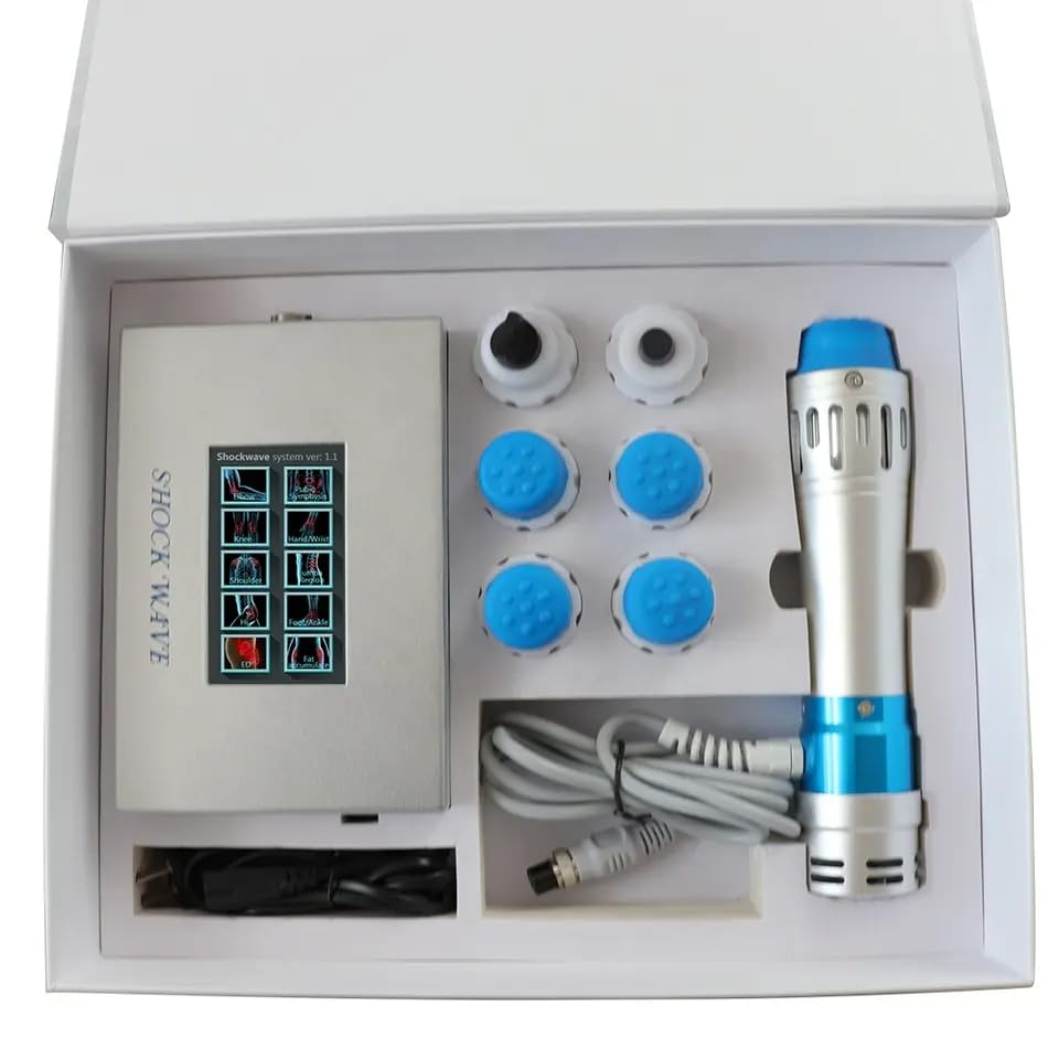 Digital Shockwave Therapy Machine for ED Treatment | Compact Model with Touch Screen Display | SW18 Model for Physiotherapy and ED Treatment