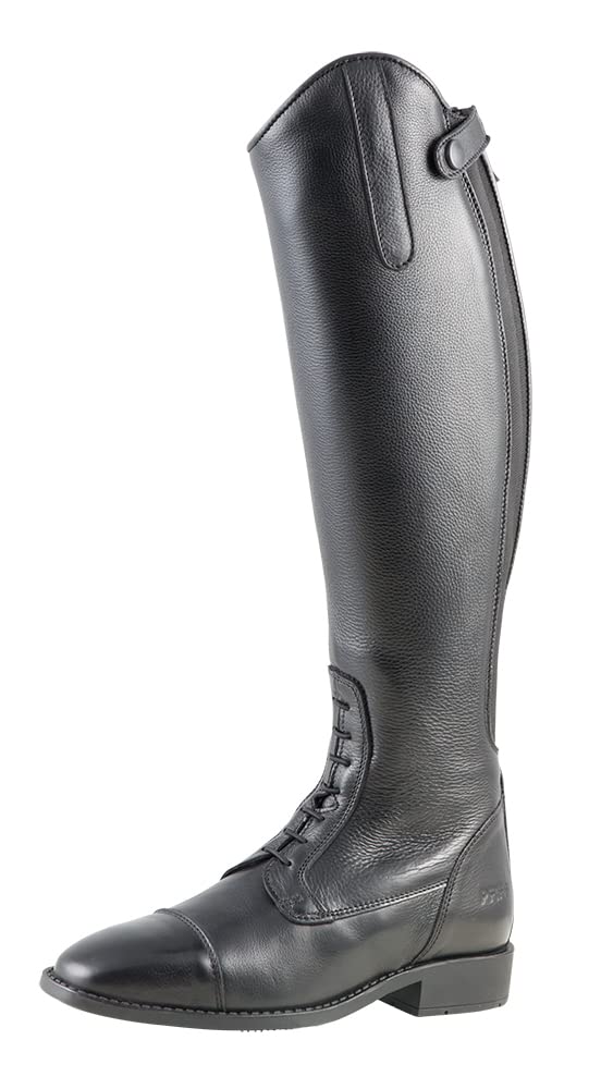 PFIFF Kordoba - Botas de equitación (Piel), Color Negro