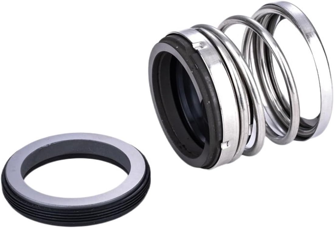2pcs/lot Mechanical Seals Shaft Size 24mm Single Spring Elastomer Rubber Seal Mechanical Seal Pump