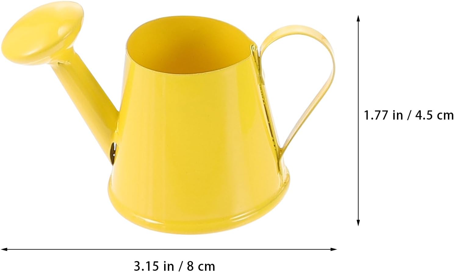 24 Pcs Mini Kettle Flower Gardening Tool Mini House Decor Garden Watering Can Party Favors Can Rustic Galvanized Jug Watering Kettle Vase Simulated Small Glass Random Color