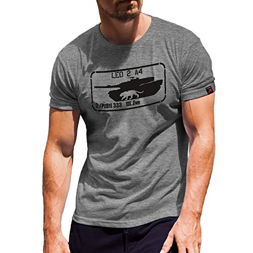 Chemise léopard gris XX-Large Lot de 2 Bataillon Leo pour homme style décontracté