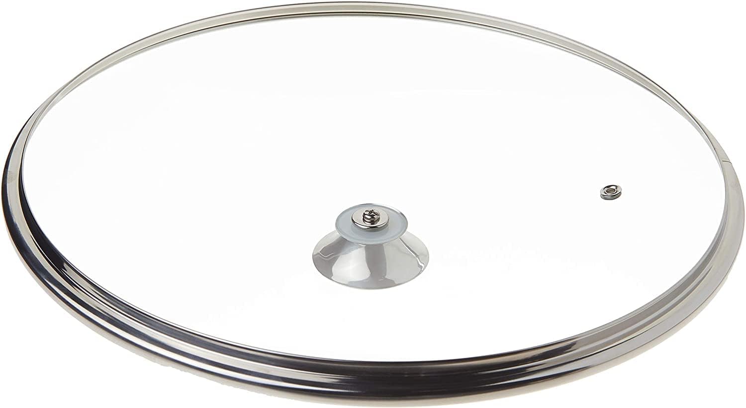Cook N Home 02592 Tempered Glass Lid for Pan, 8-inch/20cm, Clear : Everything Else