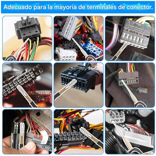 Conjunto de alicates para soltar conectores eléctricos y mangueras pegadas 8