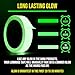 Lockport Glow in The Dark Tape - 2 Pack - 30 Ft x 1 in - Bright - Rechargeable - Reflective - Halloween Decoration, Night Decorations, Safety and Home Marking
