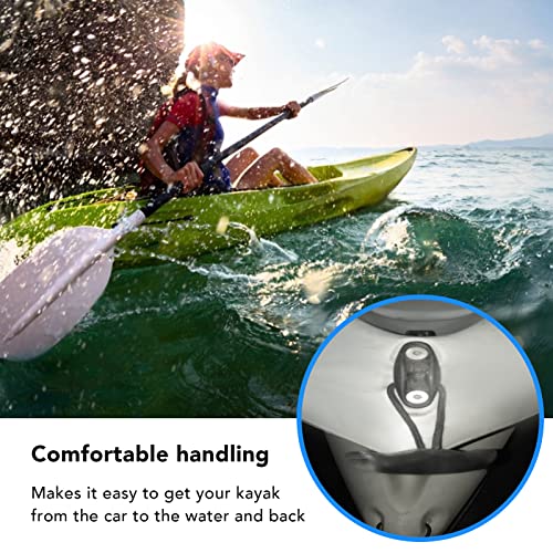 RiToEasysports Kayak Carry Handle, Lightweight Kayak Pull Handle Replacement with Cord for Kayak and Boat Accessories Boating - Image 4