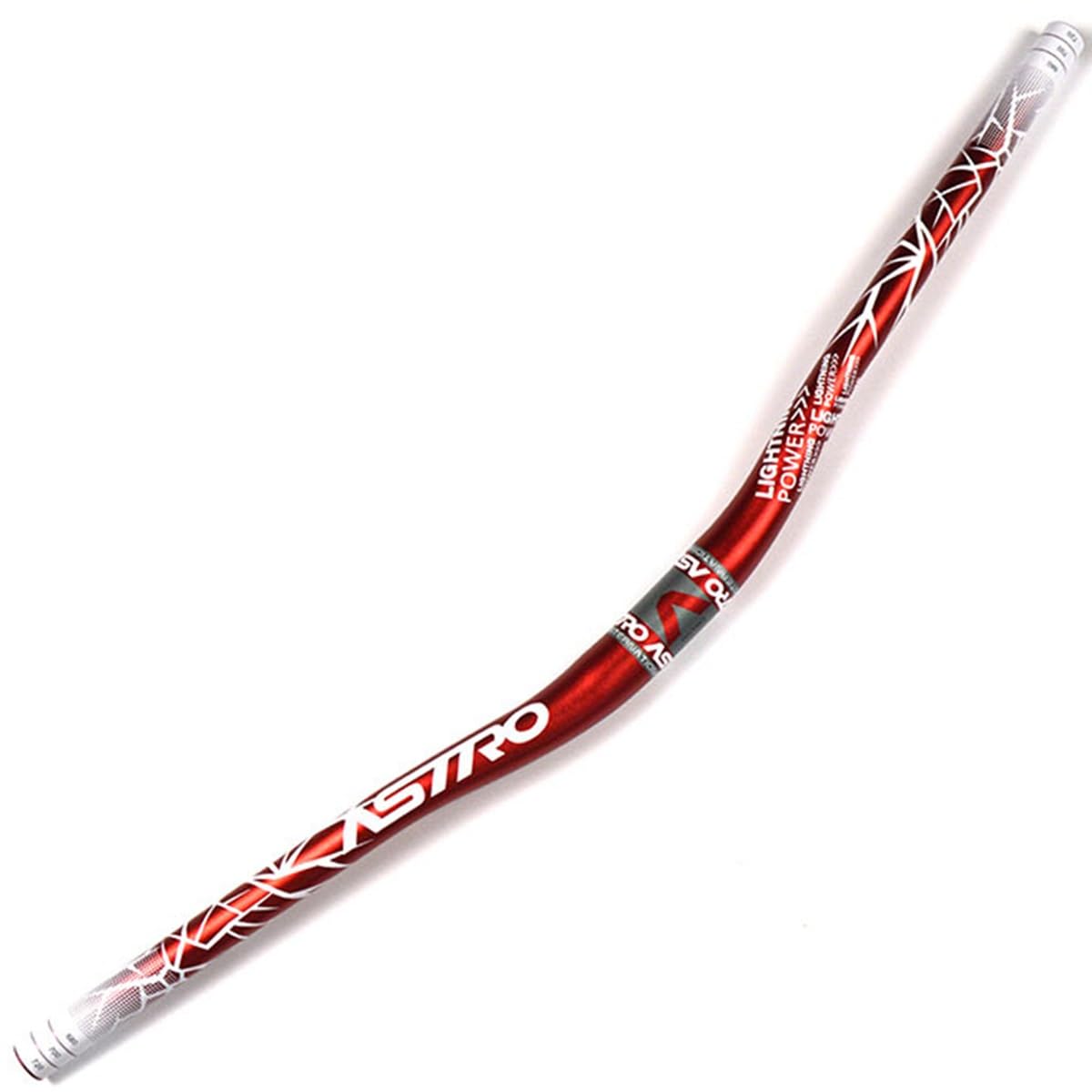 Fukker Red Mountain Bike Bicycle Aluminum Riser Handlebar 31.8Mm 720/780Mm Mtb Handle Bar For Downhill And Enduro Riding Bmx Dh Xc Am Fr Bicycle Bars Rise 25Mm (Color : Size : 780Mm)