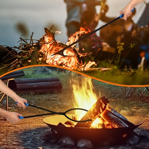 Tisonnier et pinces à feu accessoires de cheminée robustes kit outils Uten - 8
