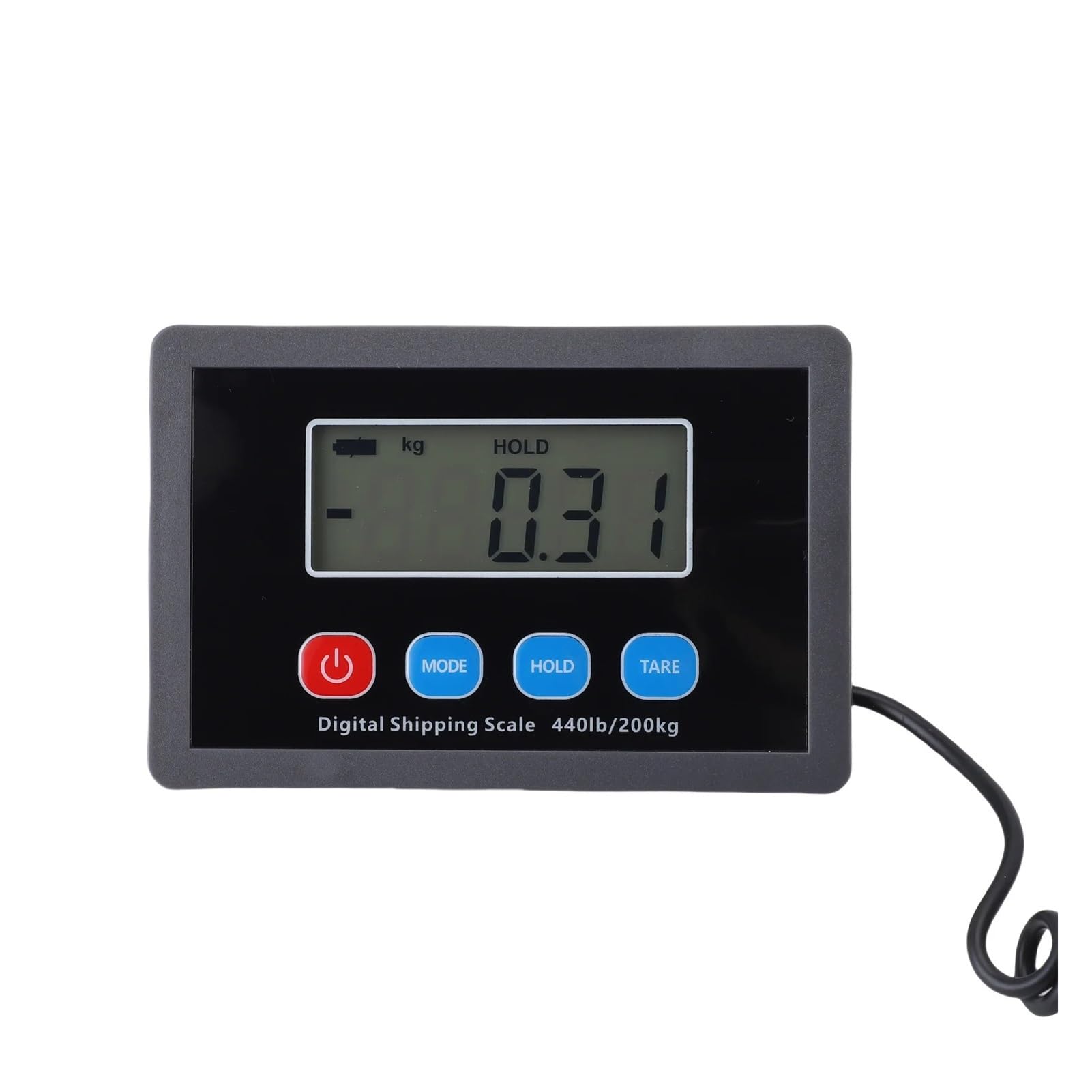 Balance numérique, Balance d'affranchissement numérique précise, ultra-mince, écran LCD, en acier inoxydable, for entrepôt
