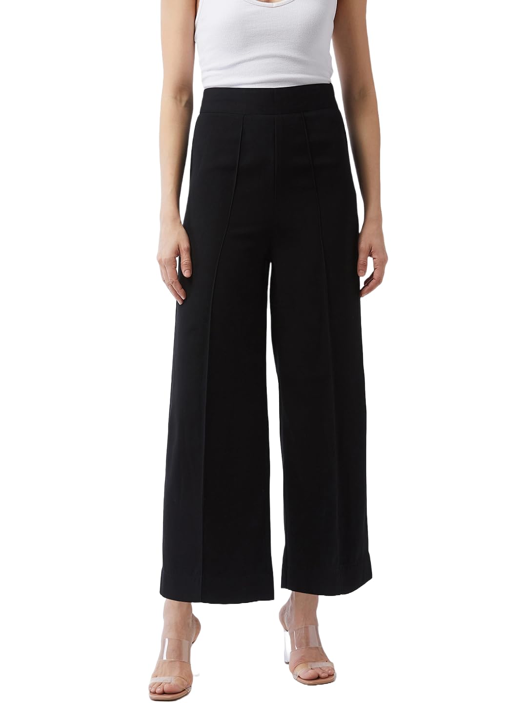 MAGRESolid Pintuck Pants