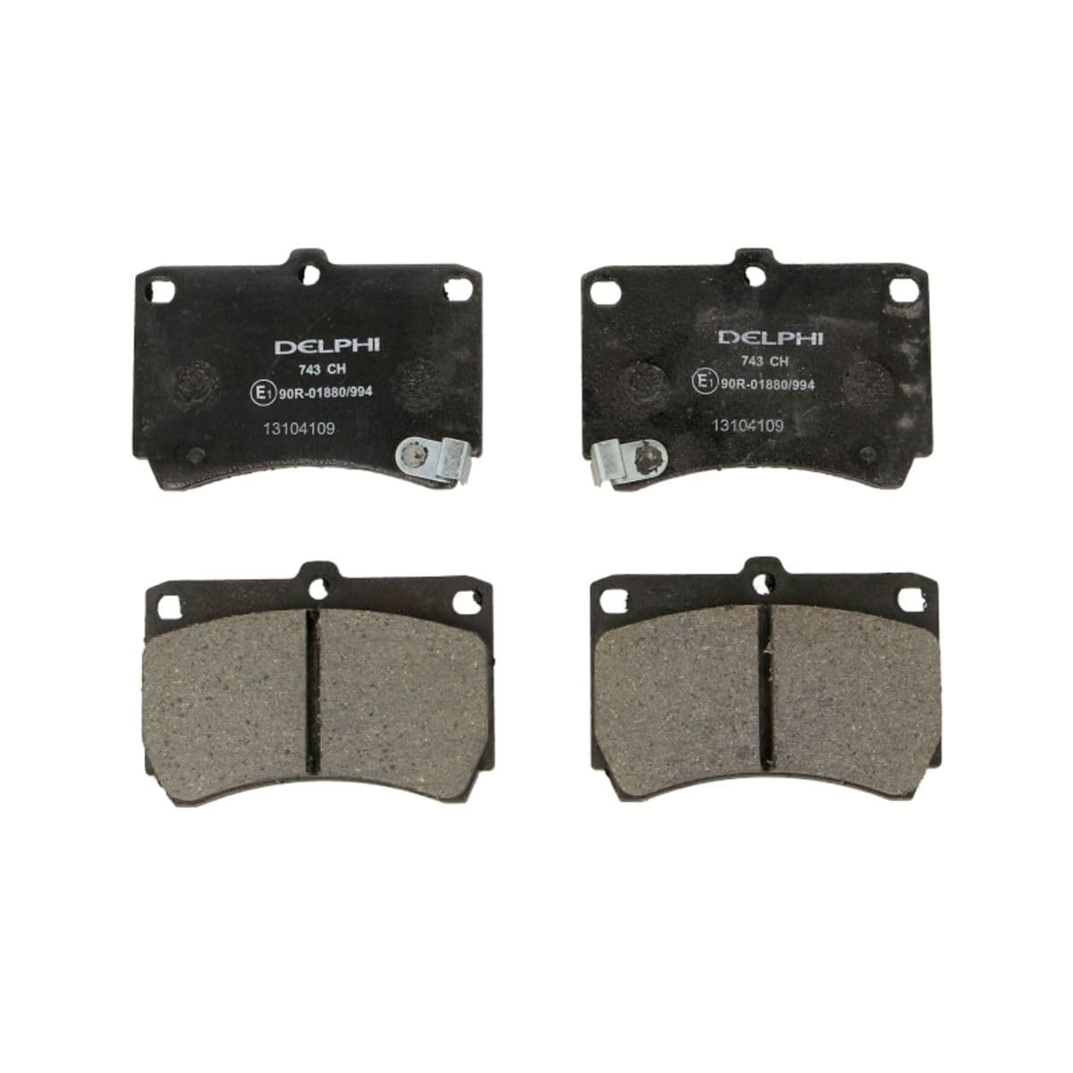 Delphi LP743 Pastiglia Freno-image