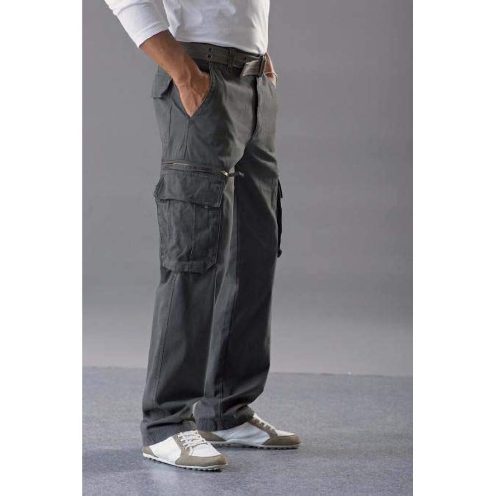 Kariban - Pantaloni da Lavoro in Canvas - Uomo (M) (Blu Navy)