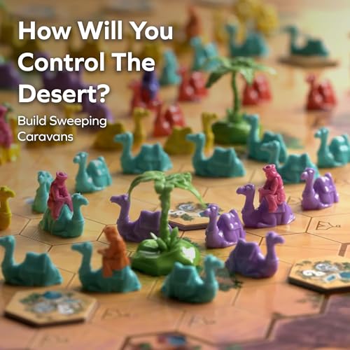Through The Desert - Juego de mesa clásico de estrategia miniatura 4