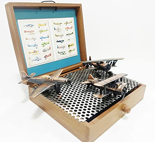 Miniaturas decorativas “Aviões de época”