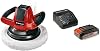 Einhell CE-CB 18254 Li - Solo, Cordless Polishing Machine and Einhell 18V 2.5 Ah PXC Starter Kit Startup Set