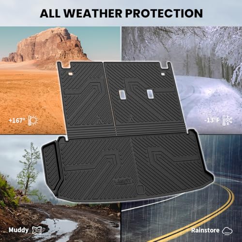 Image of LASFIT Cargo Mat for Toyota Grand Highlander 2024-2026 with Backrest Mat