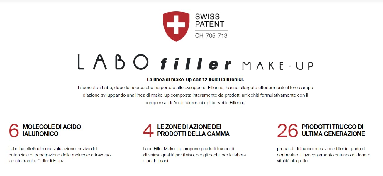 Labo Filler Make-up Fondotinta Ultra Liquido -SPF25-42 Pale Rose-30ml
