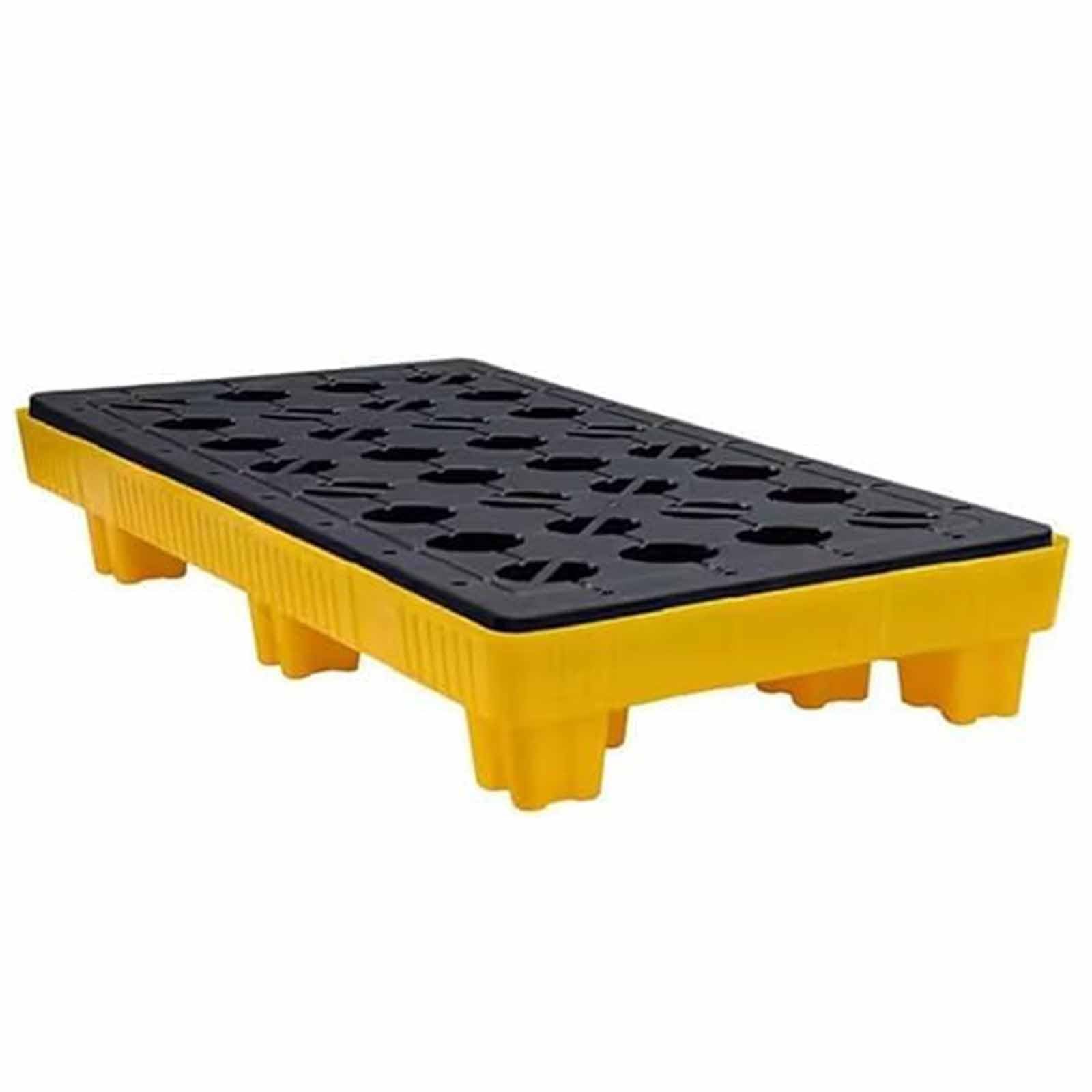 JKJZSALJ Leakproof Containment Spill Pallet For Modular Platforms, 2200 Lbs Capacity Detachable Tray, Shipping Spill Containment Solution,120x60x18cm