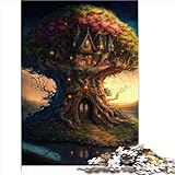  Puzzle Royaume de Conte de Fées pour Enfants Puzzle Adulte Premium 100% Planche Recyclée pour Tout-Petits Enfants Garçons Filles Cadeau pour Anniversaires 1000 pièces (26x38 cm)