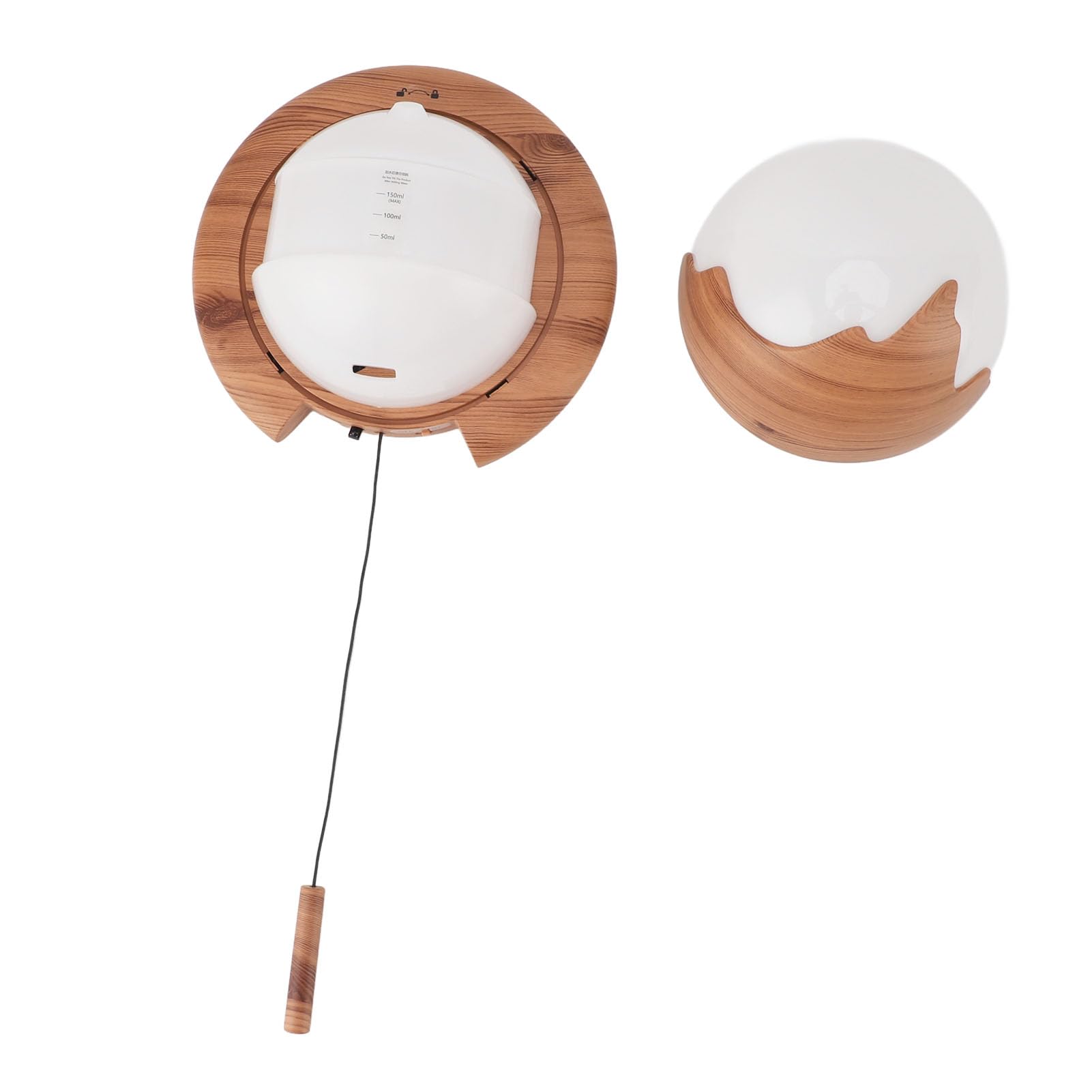 Difusor, LED para Colgar en la Pared Difusor Automático de Aromaterapia Montado en la Pared con Control Remoto Difusor de Aceites Esenciales para Baño 3 Modos de Iluminación