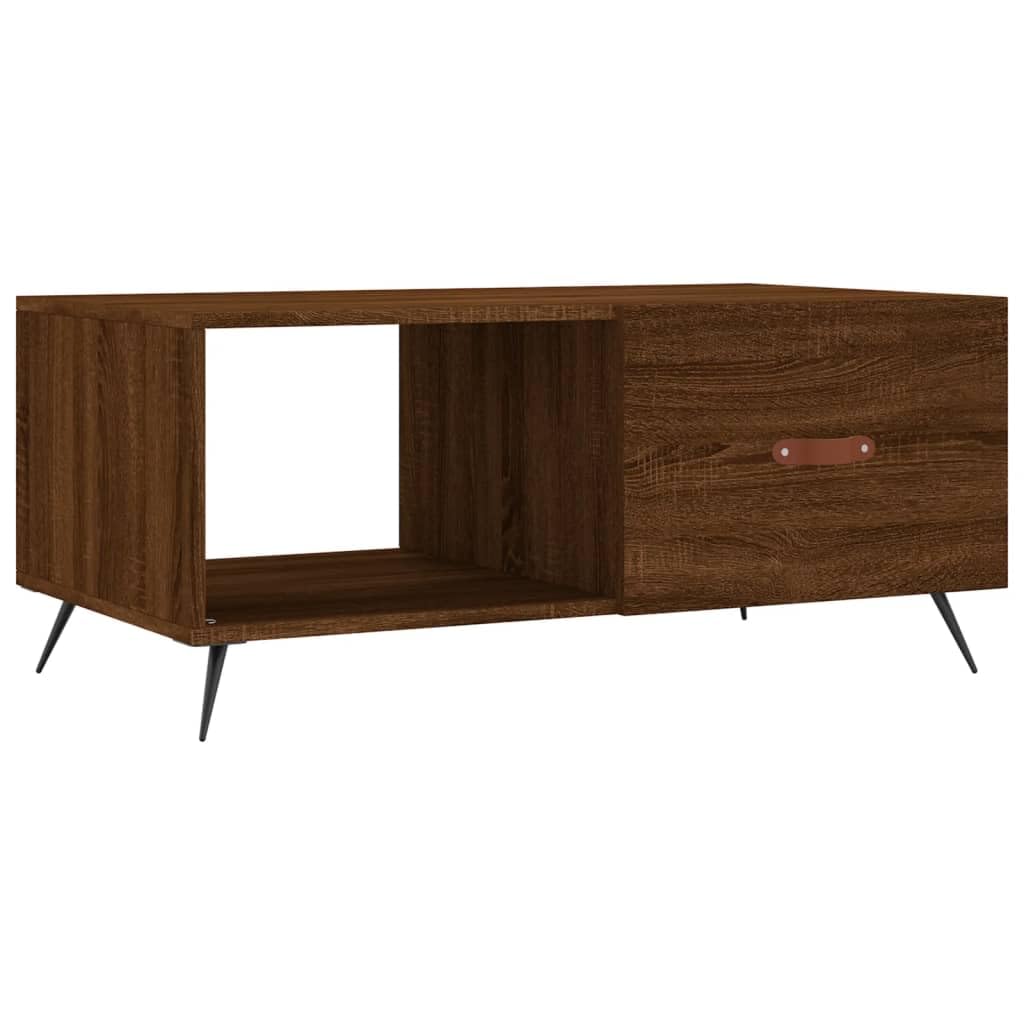 VIDAXL - Tavolino da Salotto Rovere Marrone 60x50x40cm Legno