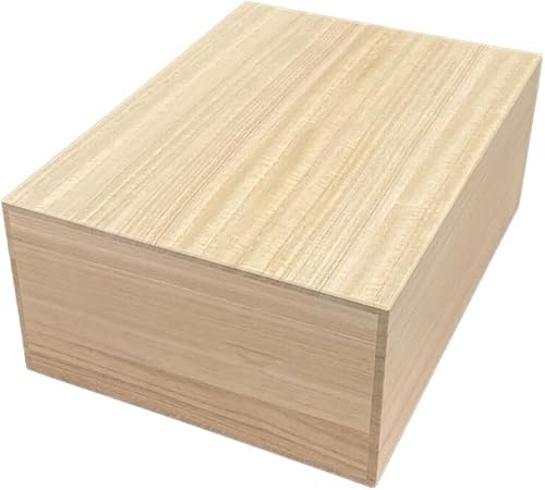 増田桐箱店 桐箱 A4HIGHサイズ W33.3cm×D24.3cm×H13.2cm 長方形 木箱 書類 文房具 革製品 保管 収納 収納ボックス フタ付き お菓子 アクセサリー 時計