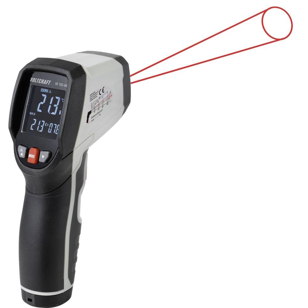 VOLTCRAFT IR 110-6C Infrarot-Präzisions-Thermometer Optik 6:1 0-110 °C