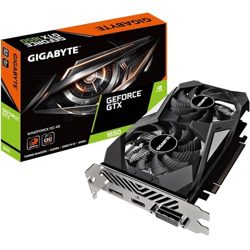 Migliori schede video | Classifica, recensioni,prezzi in offerta | Quale comprare? Gigabyte GeForce GTX 1650 D6 WINDFORCE OC 4GB scheda grafica, GV-N1656WF2OC-4GD V2
