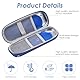 Insulin Pen Kühltasche mit 2 Kühlakku Insulin Kühltasche Diabetiker Medikamenten Tasche Insulin Pen Tasche für Unterwegs Klein Tragbare für Insulin Pen Insulinspritzen Medikamente Medizinische Blau