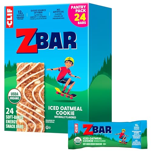 Zbar - Iced Oatmeal Cookie - Soft-Baked Energy Snack Bars -...