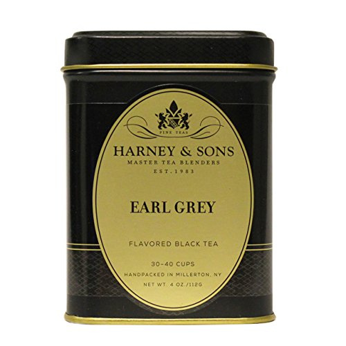 Harney & Sons Black Earl Grey Loose Leaf Tea, 4 Ounce