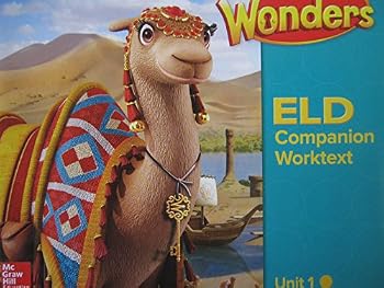 Paperback Wonders Grade 3 Unit 1 California ELD Companion Worktext Book