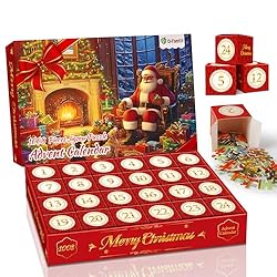 D-FantiX Advent Calendar Christmas Scene Jigsaw Puzzles
