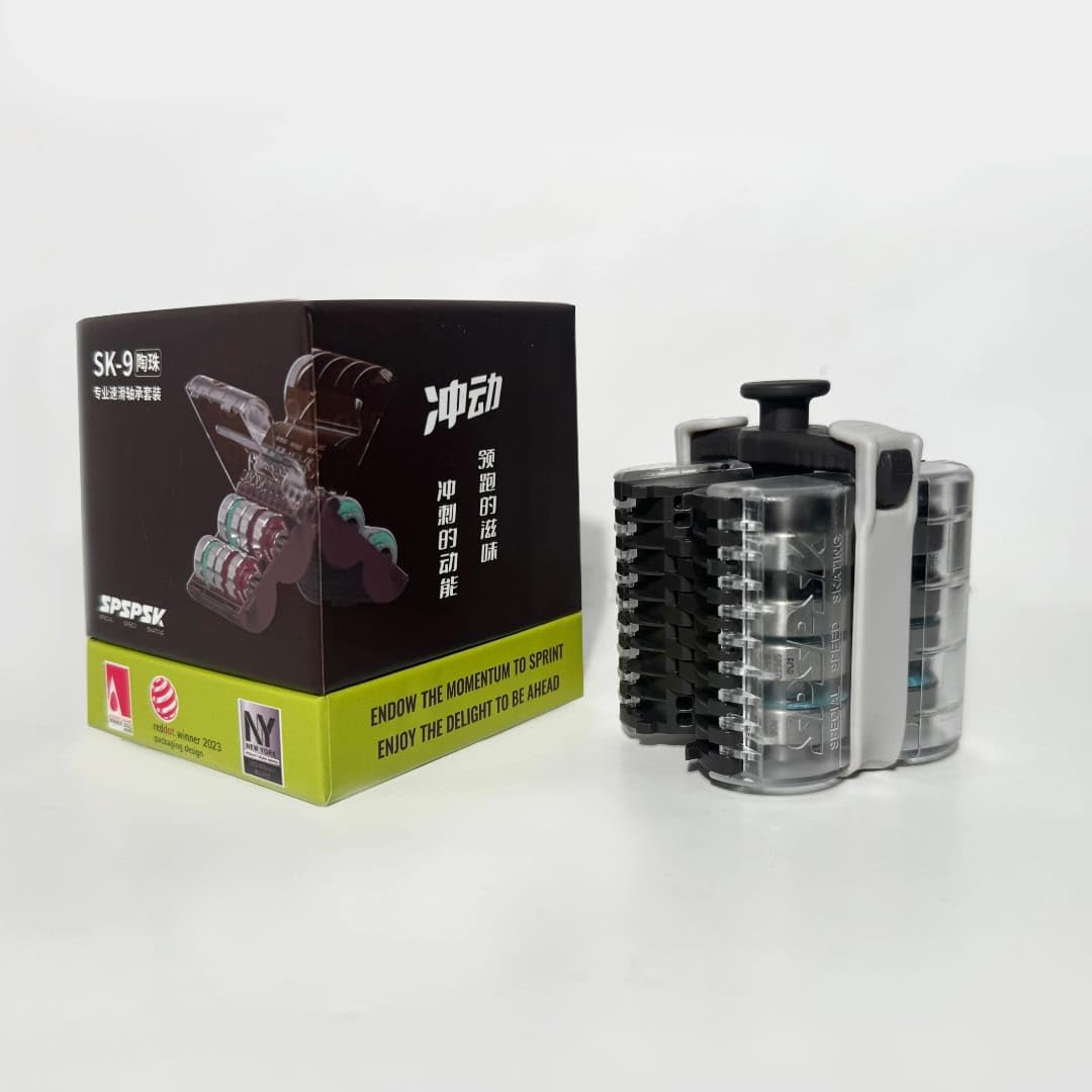 SPSPSK SK-9 Speed Skate bearing with Black Bead (2)-picture-21